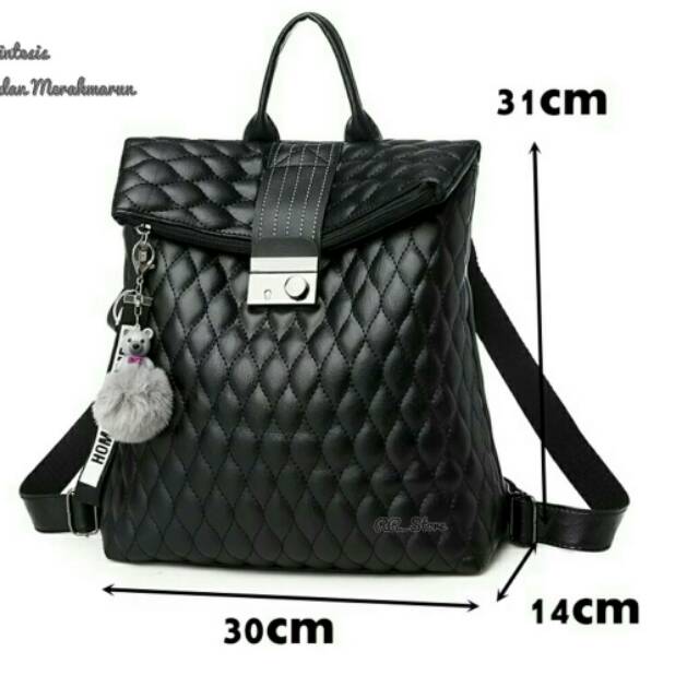 Tas ransel punggung wanita-tas batam orginal tas import pakaian artis terbaru