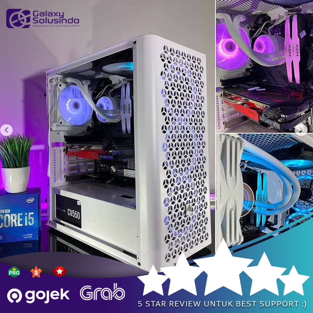 PC RAKITAN COMPUTER SPEC SULTAN TIPIS2 VERSI DESAIN DAN GAMING No.14