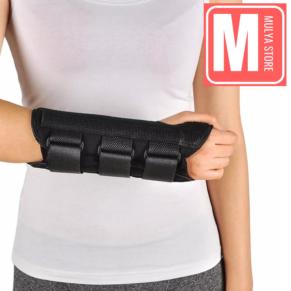 Wrist Brace Splint Support Palm CTS Hand Arthritis Deker Tangan