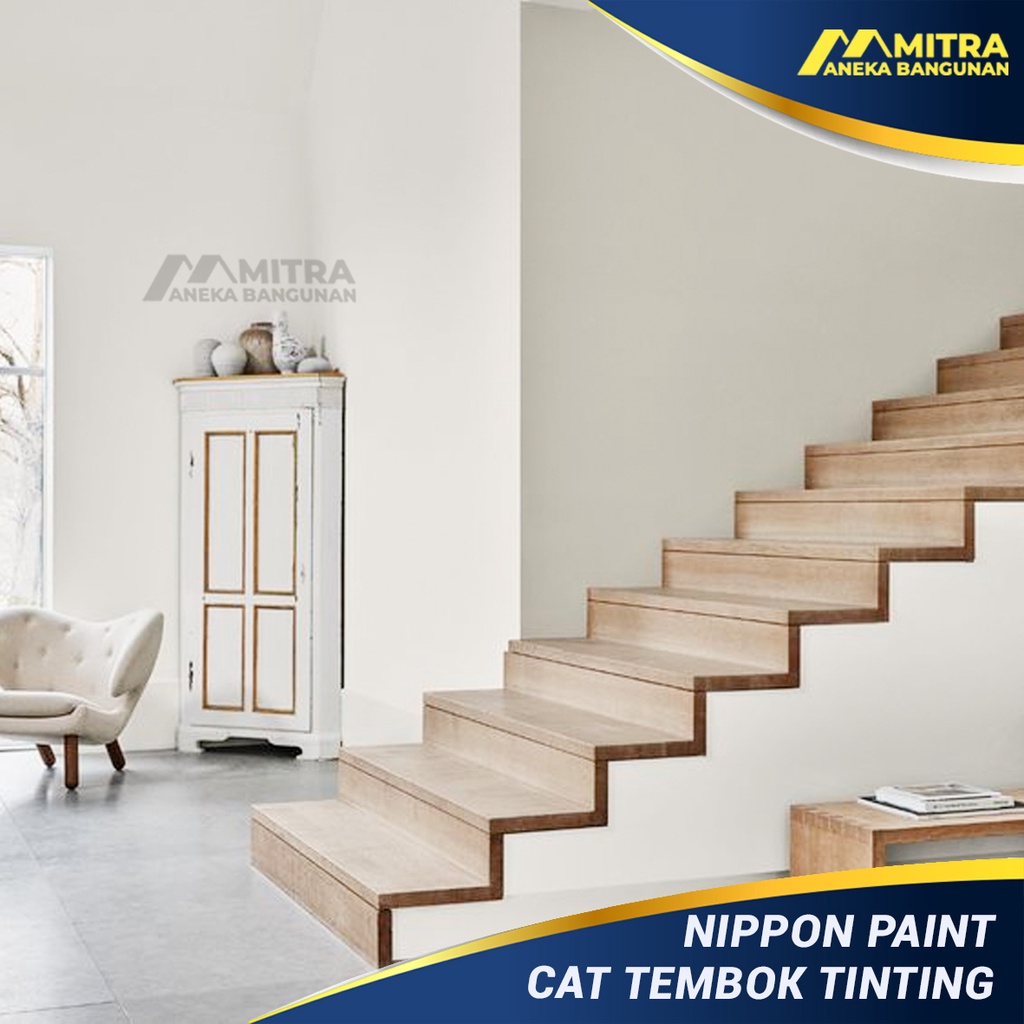 Jual CAT TEMBOK EKSTERIOR INTERIOR NIPPON PAINT WALDEN WHITE NP N 1010P