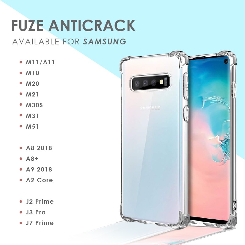 FUZE ANTICRACK CASE SAMSUNG A01 A01 CORE A02S A11 A12 A21S