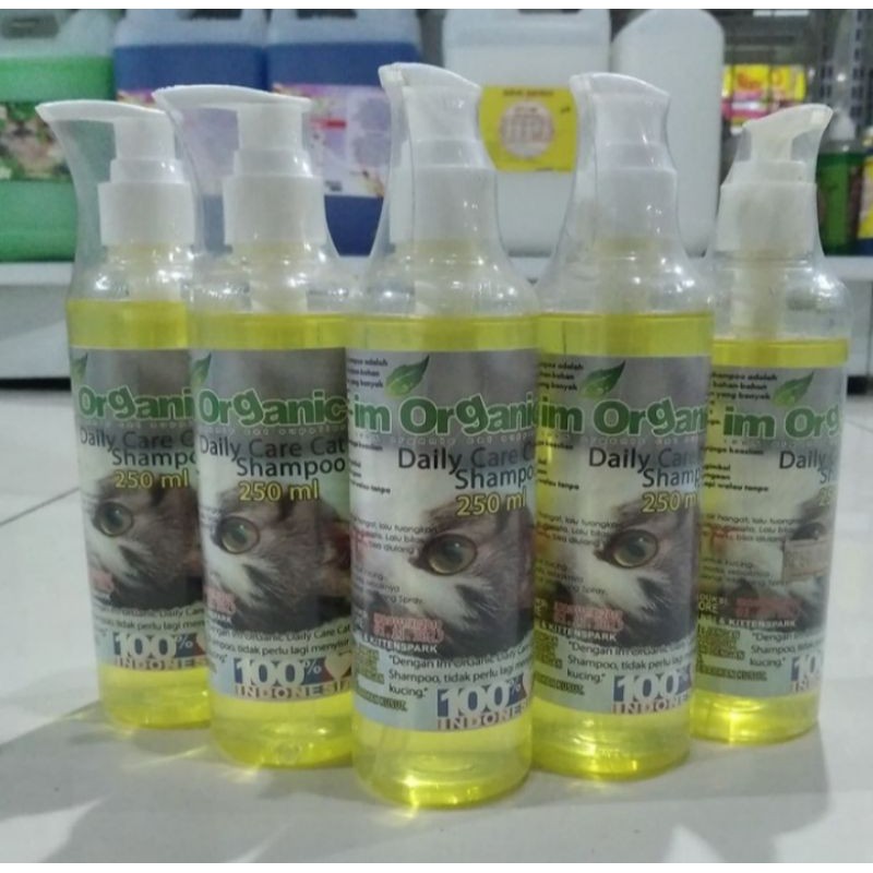 im organic shampo daily care cat shampo 250 ml