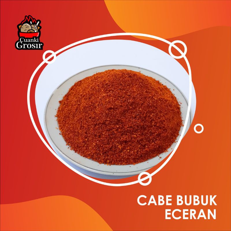 

Cabe Bubuk Instan Kemasan Ecer Tambahan Seblak Cuanki Baso Aci Soto