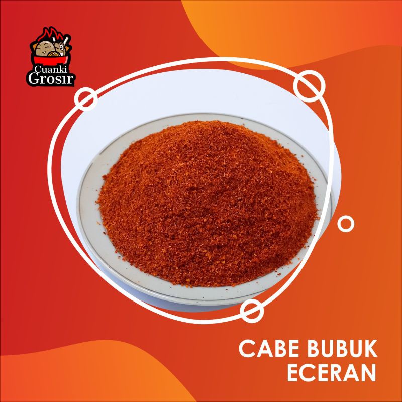 Cabe Bubuk Instan Kemasan Ecer Tambahan Seblak Cuanki Baso Aci Soto