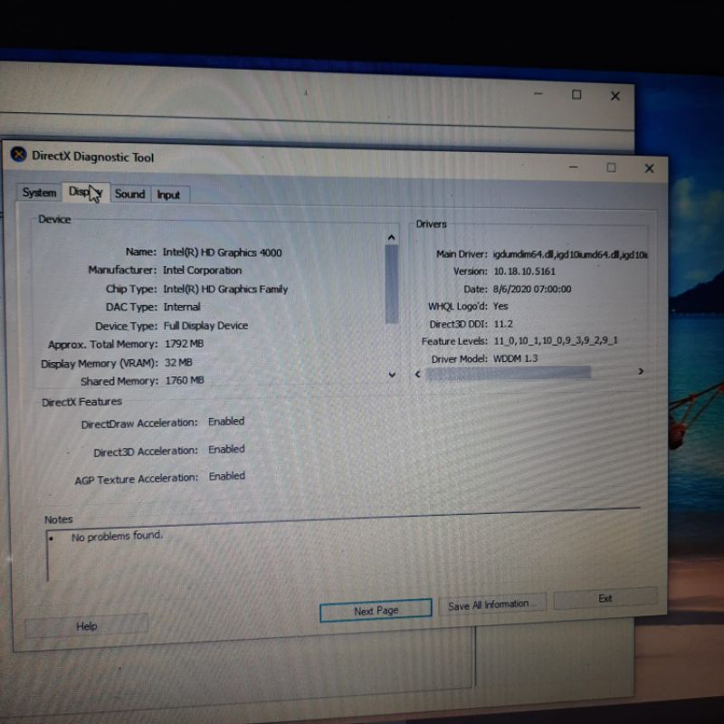 Laptop  Asus X450CC Cor i3-3217U Ram 4GB HDD 500GB Doble Vga Nvdia Geforce GT 720M dedicated 2GB-7