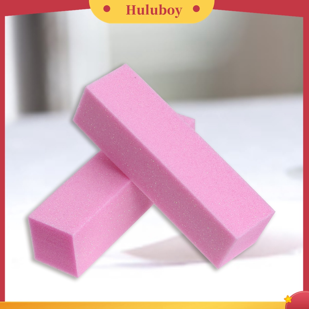 Huluboy Huluboy♡ 10pcs / Set Alat Kikir Kuku Multifungsi 4 Sisi Anti Abrasion Untuk Manicure Pedicure