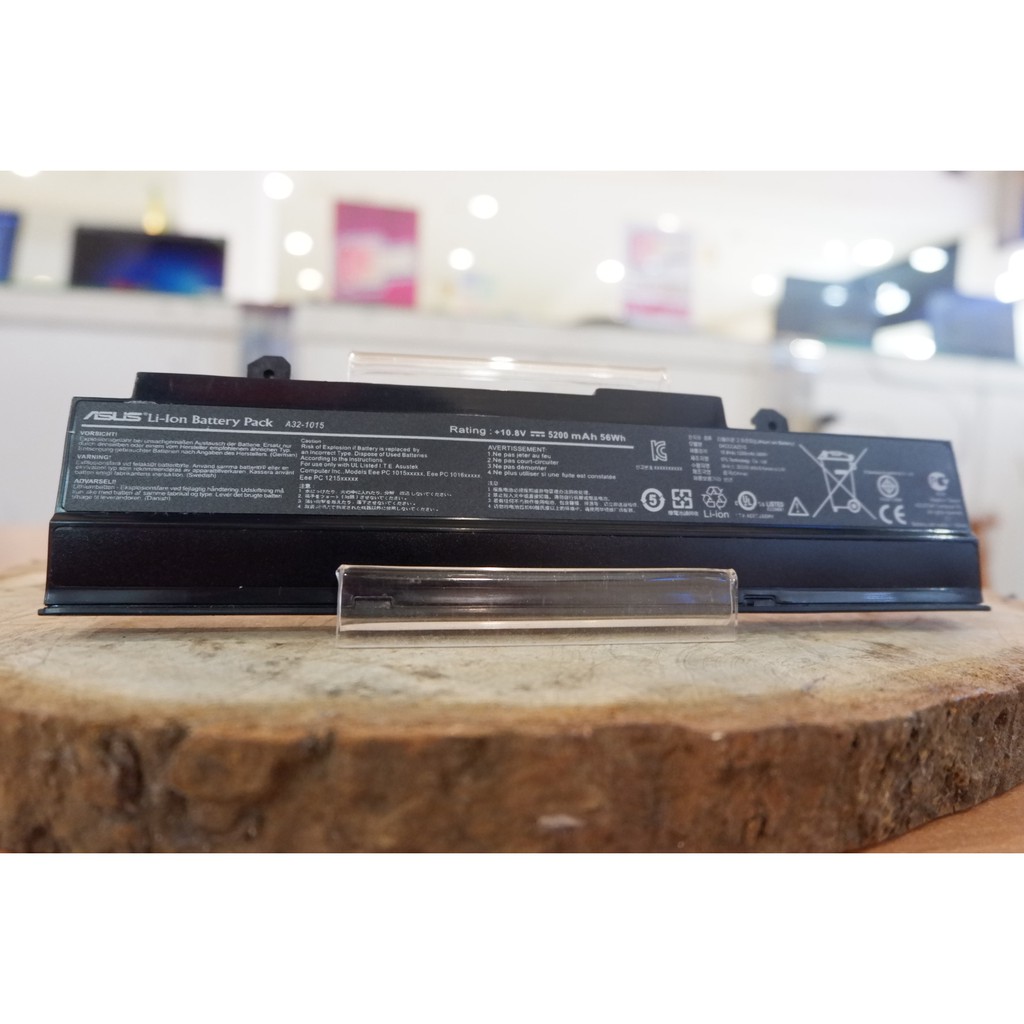 Baterai Battery Batre Laptop Original Asus Eee PC 1015 1015P 1015PED 1215 1215P 1215N A32-1015