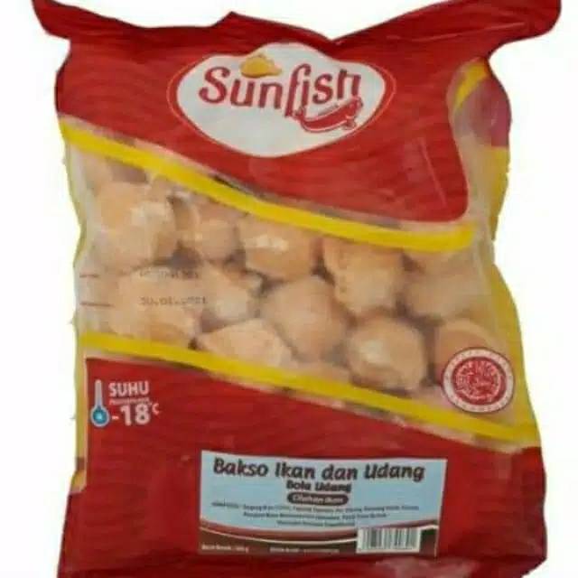 Sunfish Bakso Ikan dan Udang 500gr/Bola Udang