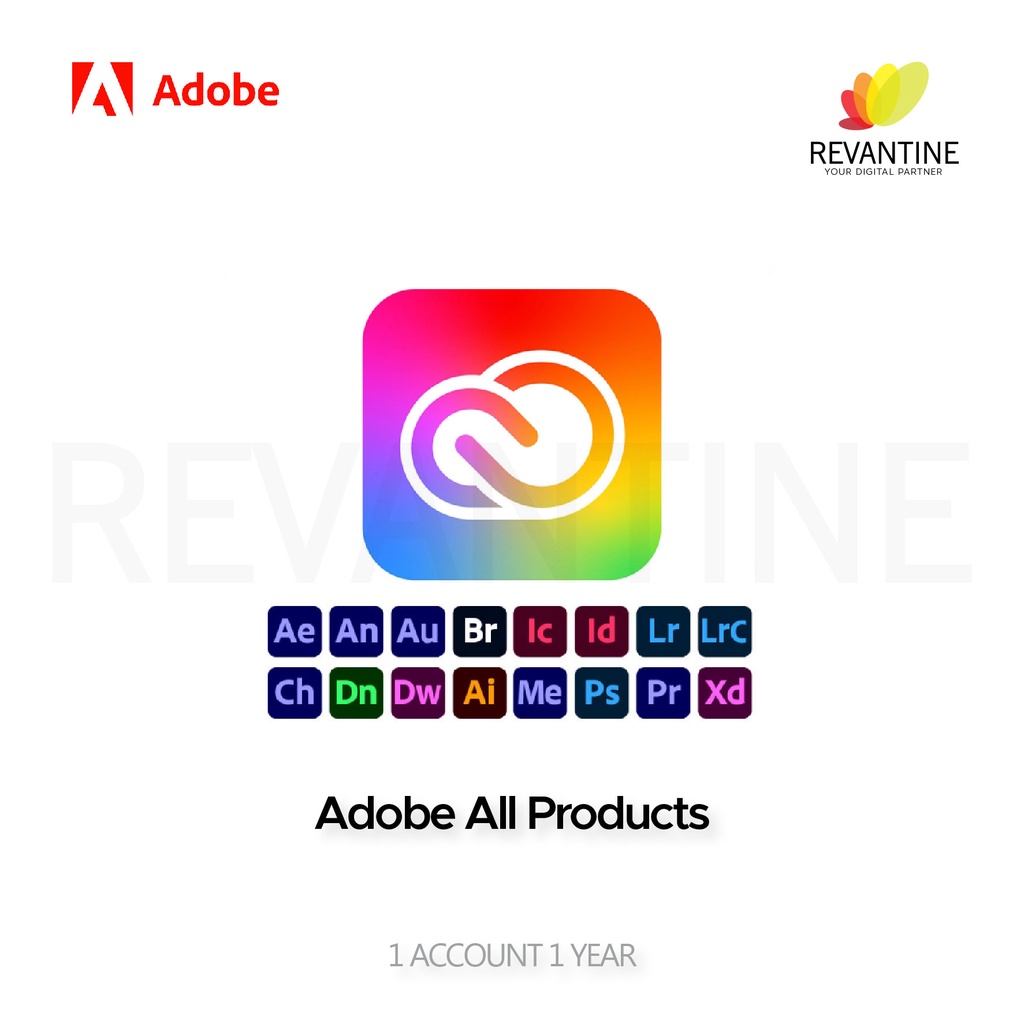 Jual Adobe All Apps - Original Subscription | Shopee Indonesia