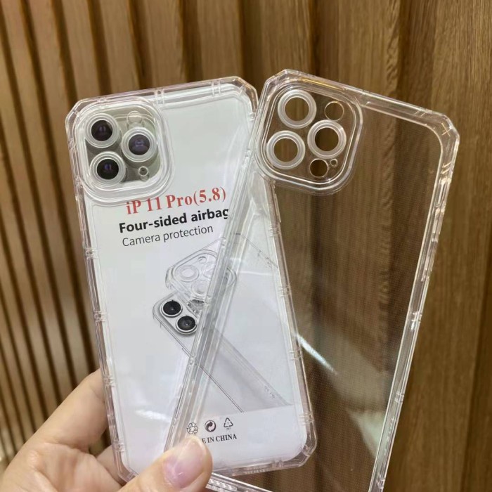SOFTCASE AIRBAG IPHONE X/XS/XR/XS MAX ANTICRACK CLEAR/BENING TPU JELLY