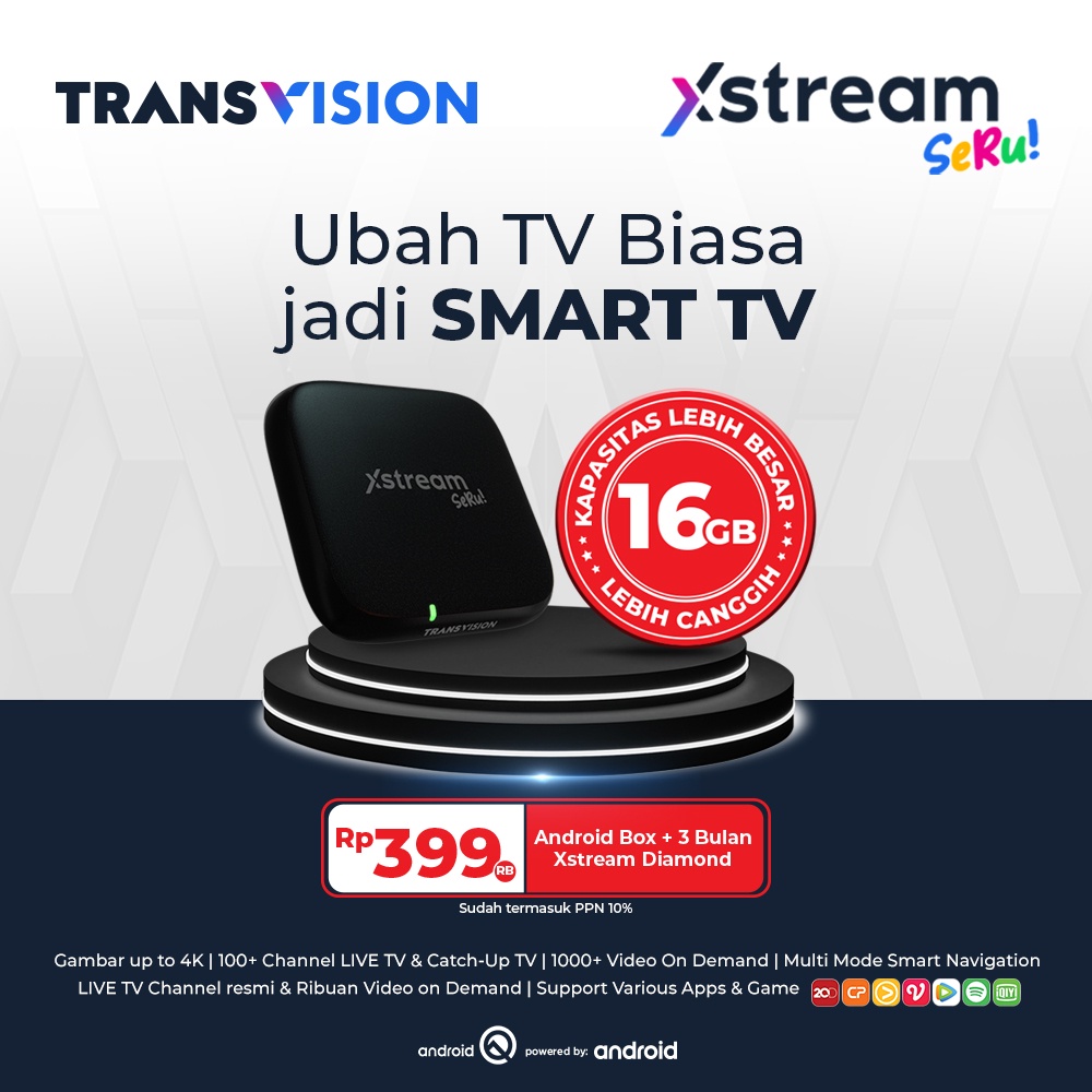 Xstream Transvision 16GB