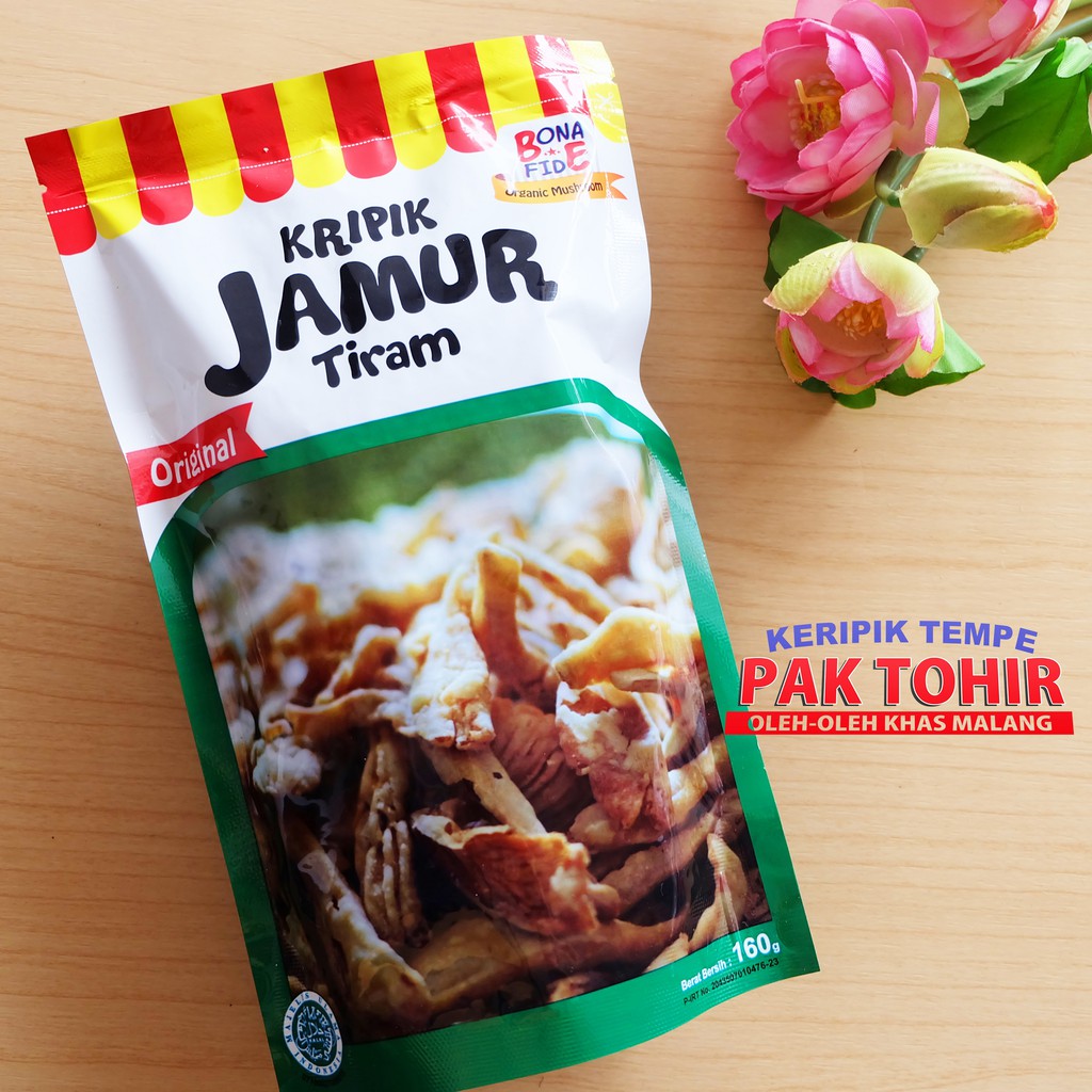 

Kripik Jamur Tiram / oleh - oleh khas Malang