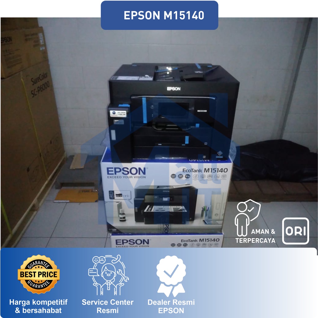 (PACKING KAYU) PRINTER EPSON M15140 EPSON M-15140 M 15140 A3 Wi-Fi Duplex Monochrome