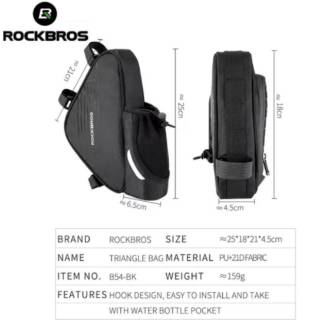 Jual Tas Frame ROCKBROS model Segitiga serba guna ada tempat botol