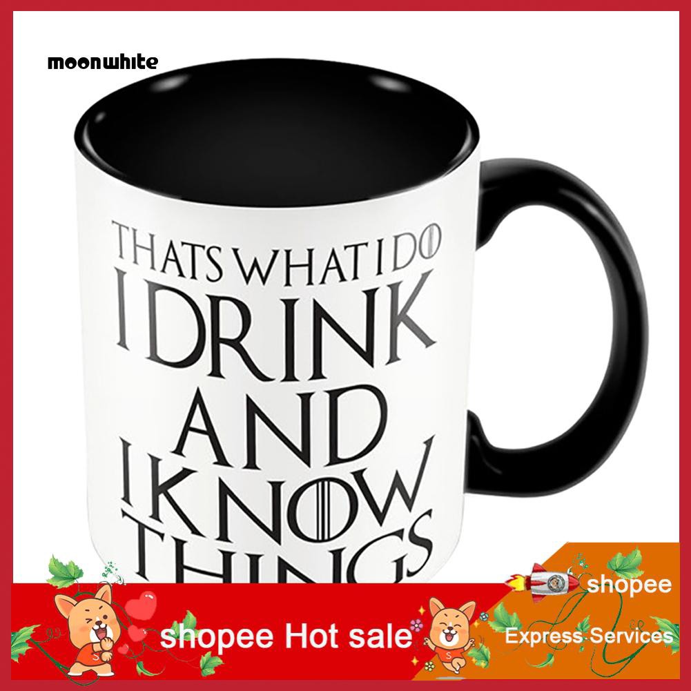 Mw 350ml Cangkir Minum Kopi Teh Bahan Keramik