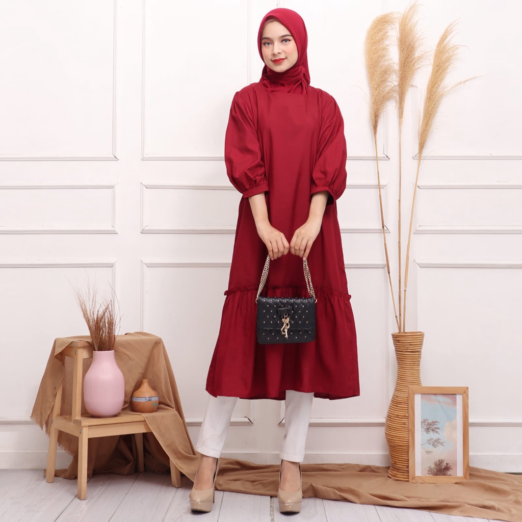 Basic Dress Women Hijab's Collaboration