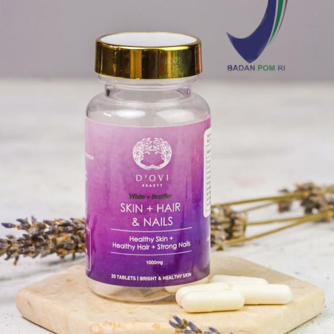HARGA SPESIAL (FREE GIFT) Pill White+Booster OVISKIN / D'OVI BEAUTY ORIGINAL 100%