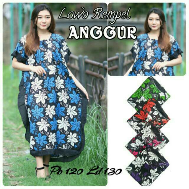 Daster Lowo Anggur / Daster Jumbo / Batik Jumbo