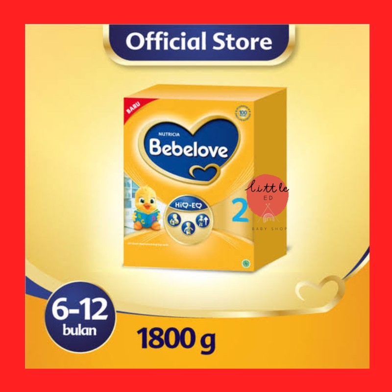 Nutricia Bebelove 2 1800gr Susu Formula Bayi 6-12 Bulan Bebelac 1800 gr