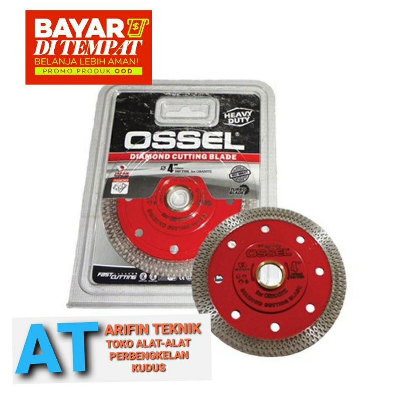 Pisau Potong Granit Ossel Diamond Wheel 4 Inch  Mesin Gerinda