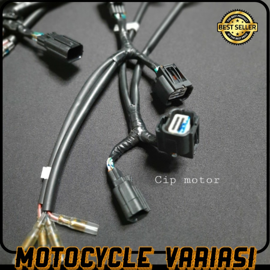 kabel soket lampu dan lampu sen NEW VARIO 150 2018-2021 8 pin original