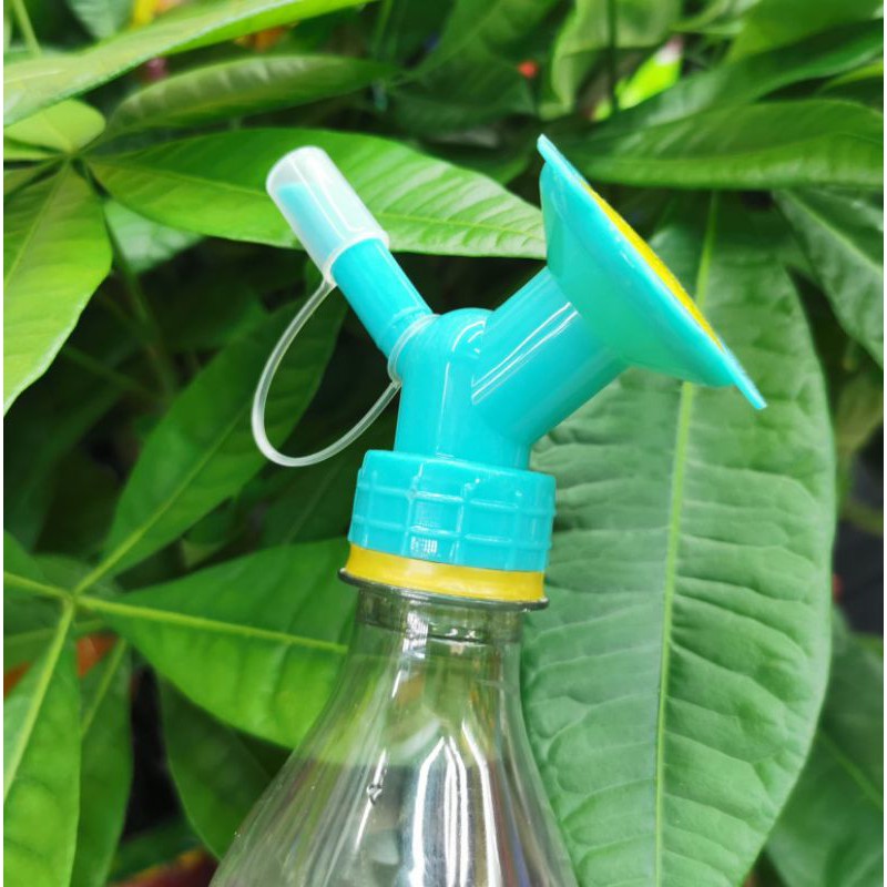 2 In 1 Nozzle Sprinkler Bahan Plastik Untuk Botol Penyiram Tanaman