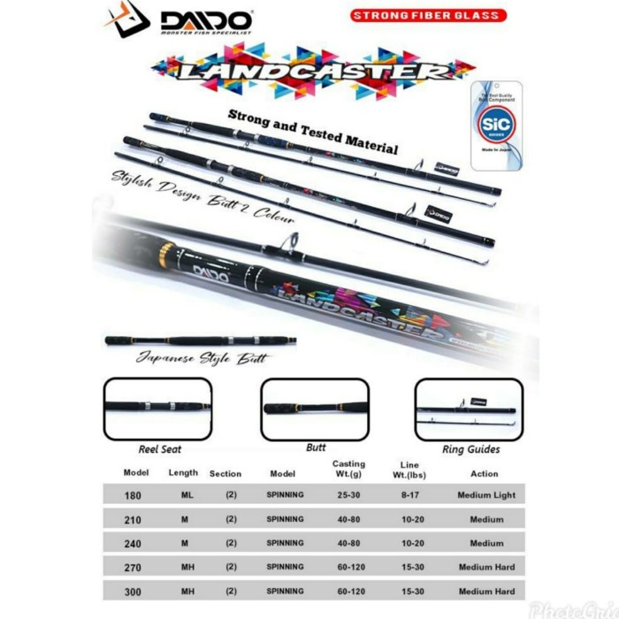 Joran Daido Landcaster 180cm 210cm 240cm 270cm 300cm - 210
