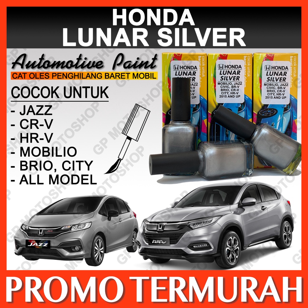 Honda Lunar Silver Metallic Cat Oles Penghilang Baret Mobil Lecet Jazz Mobilio Brio HRV BRV CRV