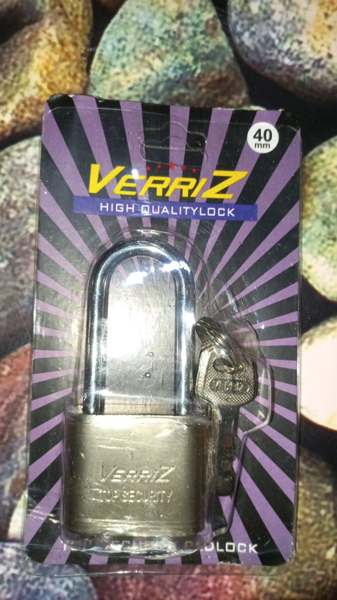 Gembok 40l 40 L Mm Pintu Pagar Rumah Kamar Toko Gerbang 40mm Leher Panjang Serba Guna Serbaguna