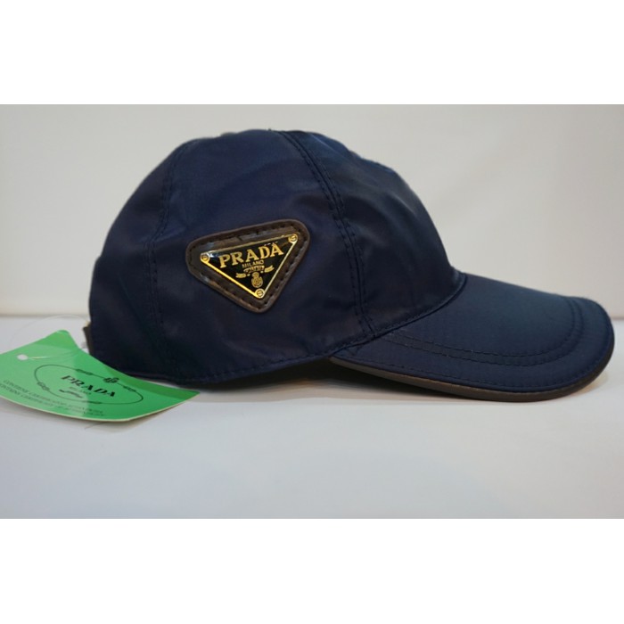topi baseball PRADA NYLON mirror quality UNISEX FREE BOX /  DUS