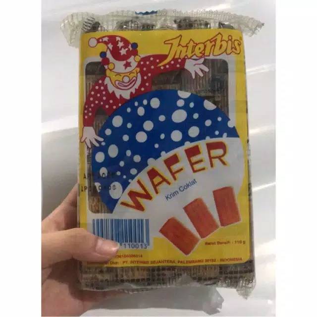 

1 BKS WAFER INTERBIS KRIM COKELAT