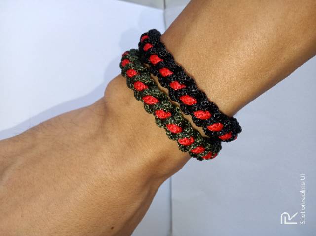 Gelang Tali Kur Lilit 2 Warna