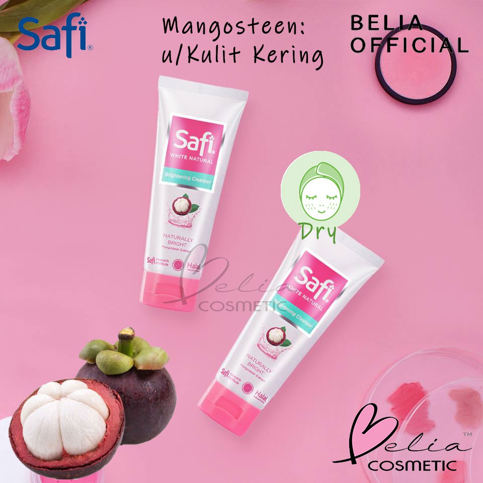 ❤ BELIA ❤ SAFI White Natural Brightening Cleanser Grapefruit, Mangosteen Extract (50g &amp; 100g)