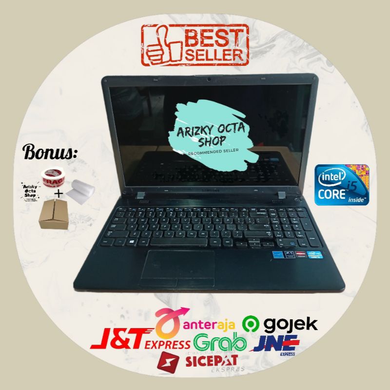 JUAL LAPTOP SECOND SAMSUNG CORE I5 RAM 8GB HDD 500GB WEBCAM WINDOWS 10 LCD 14INC