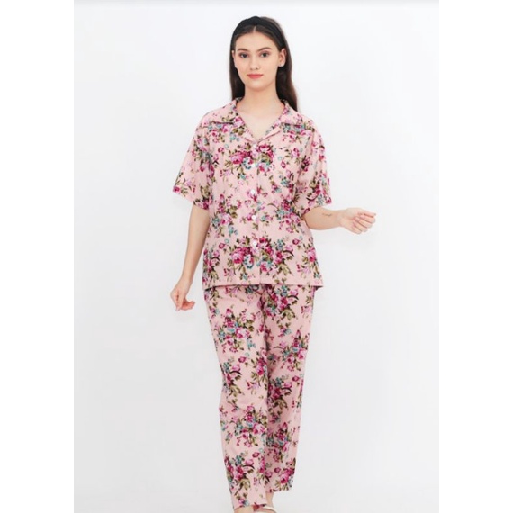 piyama katun jepang baju tidur jepang setelan celana panjang jumbo dan all size piyama murah dan bagus