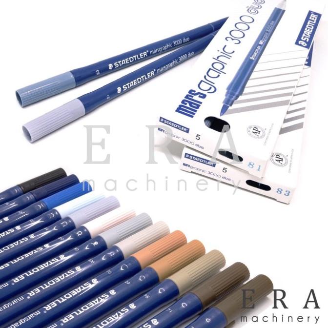 

Pensil Denim Staedtler Marsgraphic 3000 Duo Marker Eceran 81 83