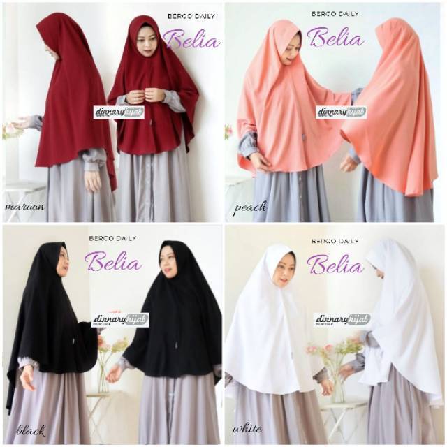 KHIMAR INSTAN SYARI BELIA ||  DINNARY HIJAB