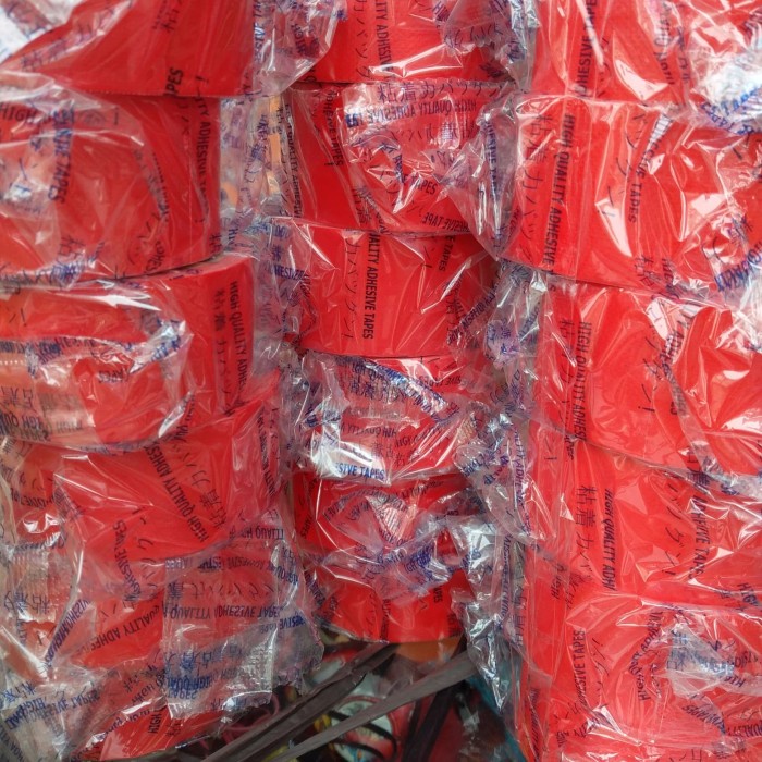 

Update Lakban Kain Hitam Merah Sazanami Cloth Tape 48 Mm Linen Jilid Promo