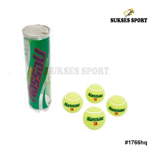 Bola Tenis Nassau isi 4 Tenis Ball Nassau isi 4