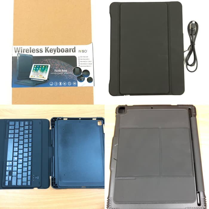 Ipad Air 1 / 2 , Pro 9.7 , 5 ,6 KEYBOARD Bluetooth Premium Case