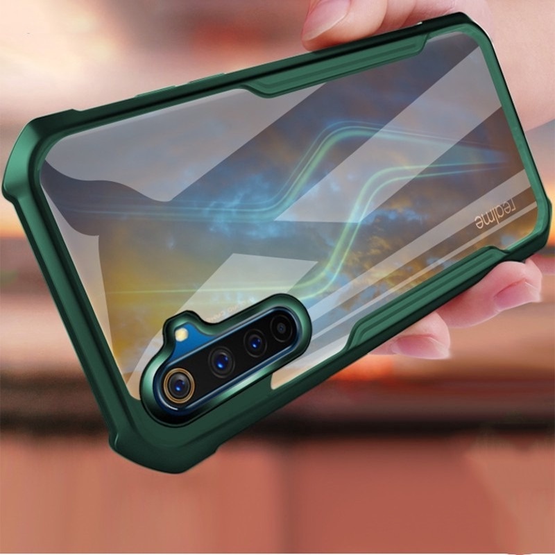 Case Realme X50 PRO Beatle Series Bumper Transparan Clear Casing Armor