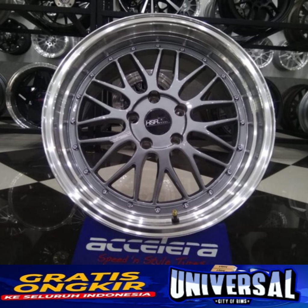 Velg Mobil Ring 19 Hsr Wheel Dfb R19 BBS Lm Untuk Rangrover Contryman Bmw