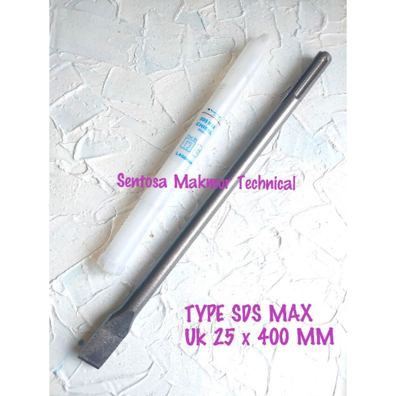 BENZ 400 MM SDS MAX Mata Bor Bobok Beton Pahat Rata Flat Chisel 400 mm