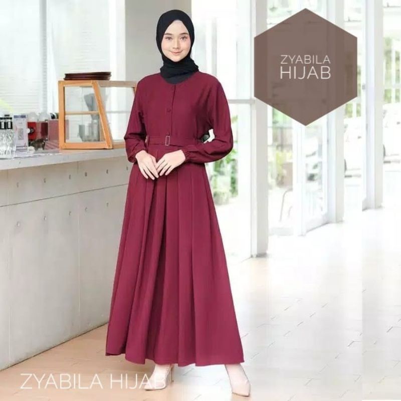 GAMIS MONNA BELT  BUMIL/BUSUI DRESS COD LD 110 PJG 135 CM