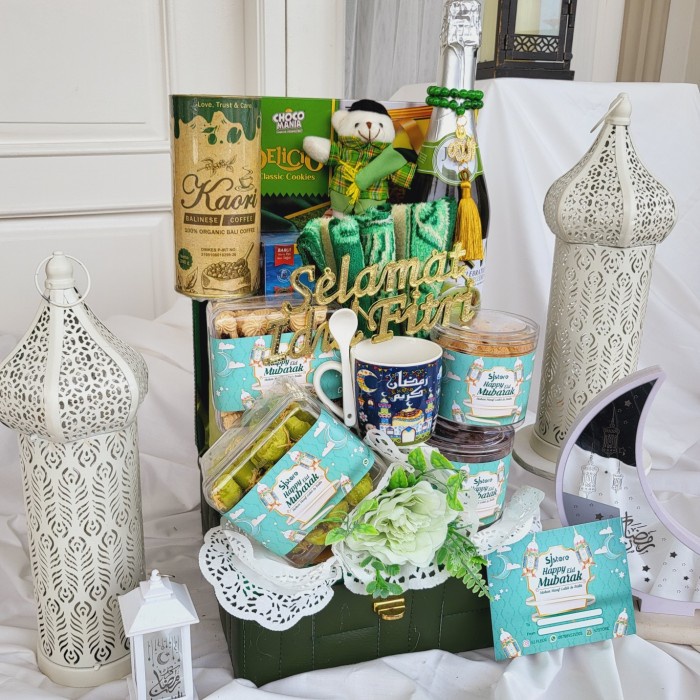 

Paket box hampers lebaran parcel idul fitri ramadhan kue kering 45