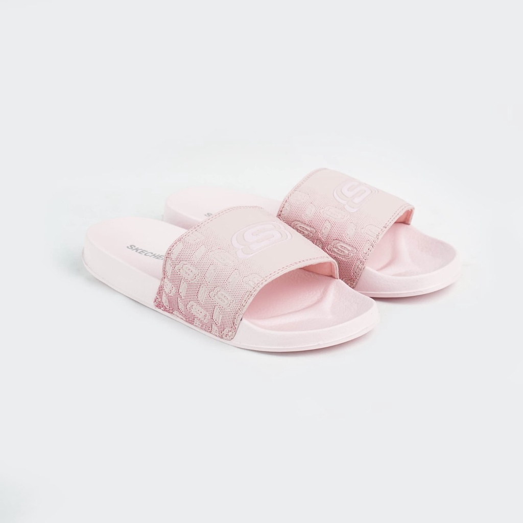 Sandal Skechers Wanita Slide Terbaru Sandal Selop Wanita Sendal Cewek Sketchers Selop Kekinian Murah Sandal Skecher Cewek