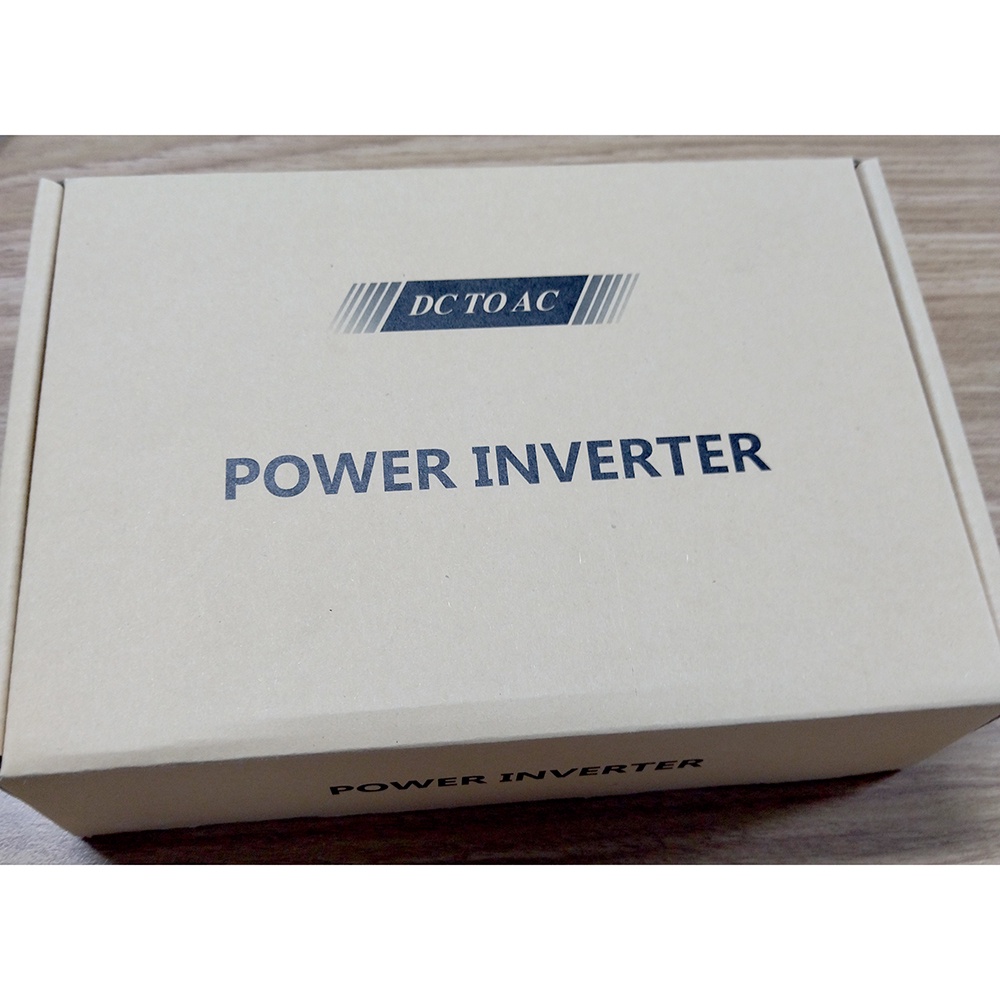 Power Inverter Pure Sine Wave USB Port DC 12V to AC220V 1000W - KS001 - Silver