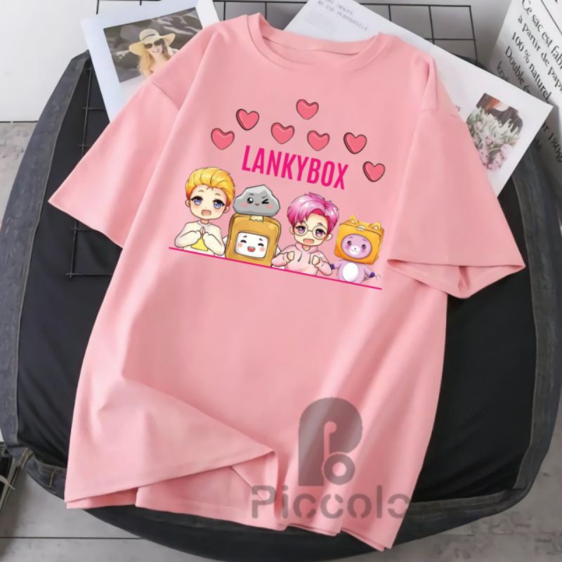 Best Seller Kaos Anak Dewasa Lanky Box Adam Justin Youtuber Terbaru/a love you