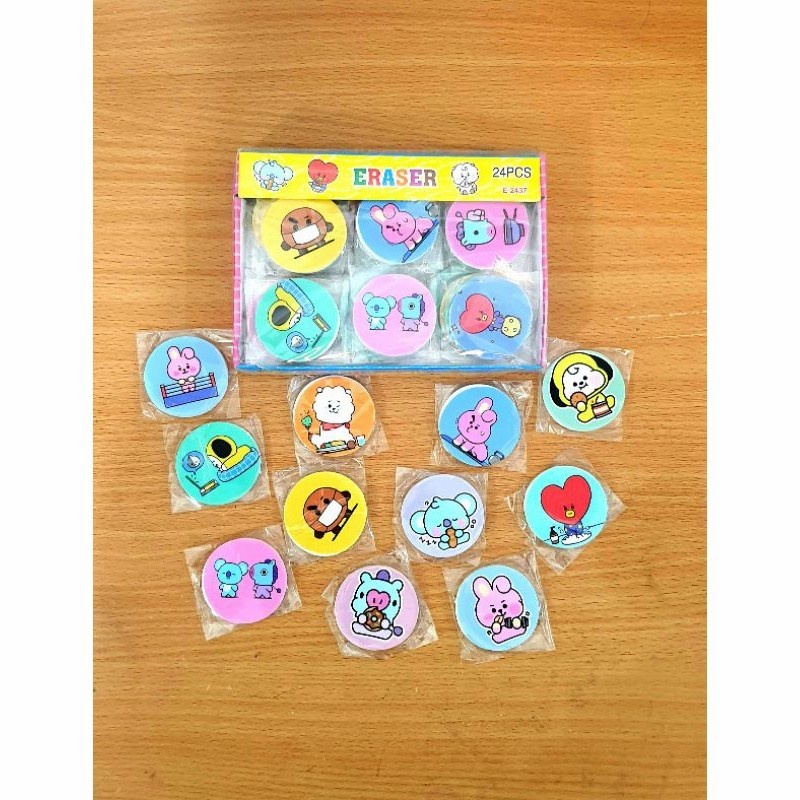 

Eraser Penghapus Bts Bt21 Harga Per Biji / Satuan kpop