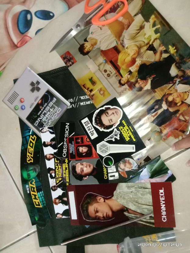 [ready Stock] Reusable Cup Exo Batch 6 Special Gift Dont Fight The Feeling + Eco Bag